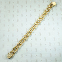 Chunky Vintage 14k Gold Bracelet