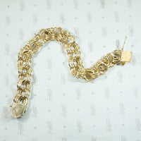 Chunky Vintage 14k Gold Bracelet