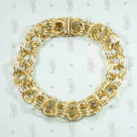 Chunky Vintage 14k Gold Bracelet