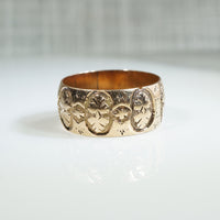 Rosy Gold Cigar Band c1880