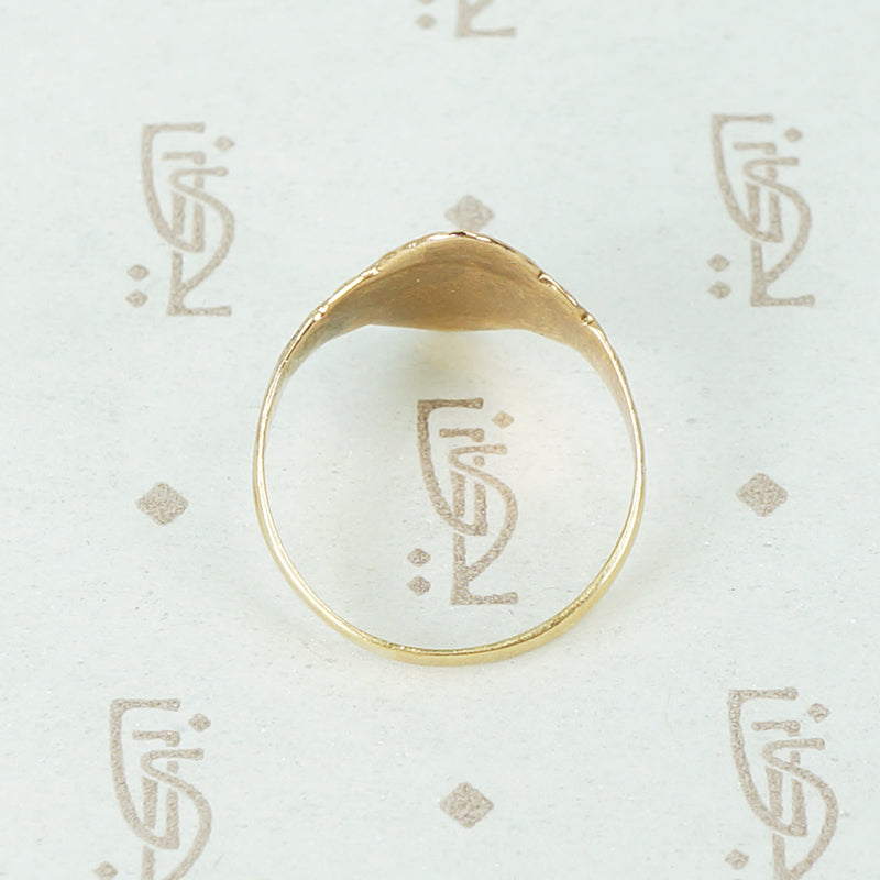 Star Set Rose Cut Diamond Cigar Band