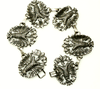 Cini Sterling Silver Bracelet mid century Gothic Revival