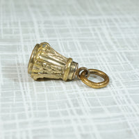19th Century Fancy Fob with Citrine-Colored Glass