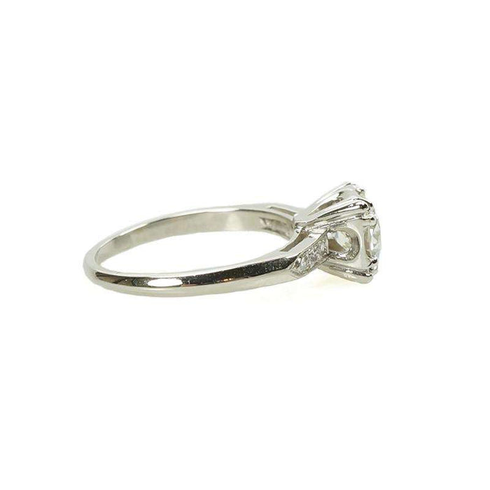 Vintage 1940's Diamond engagement Ring in 14k