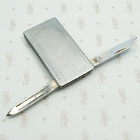 Vintage Money Clip with Pocket Knife