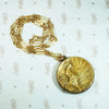Antique Rooster Locket