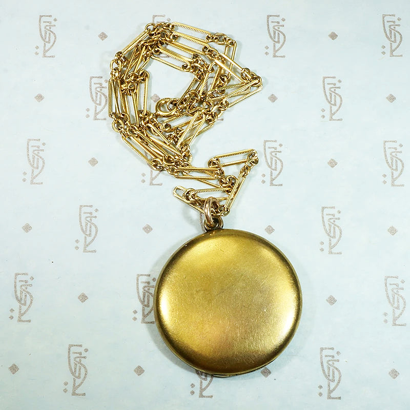 Antique Rooster Locket