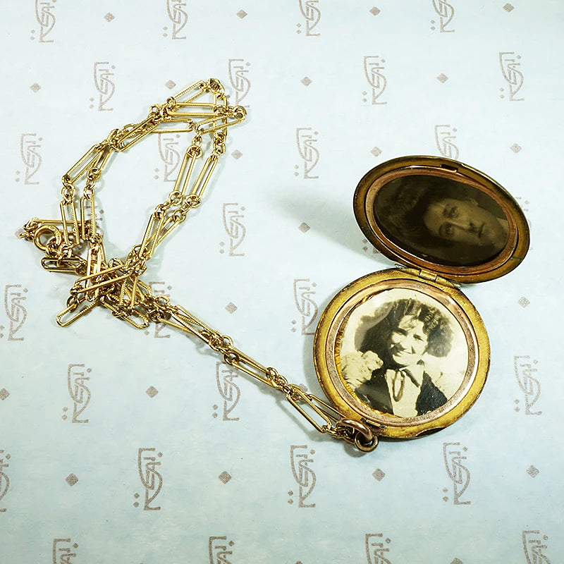 Antique Rooster Locket