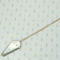 Vintage Sterling Silver Coffin Shaped Locket