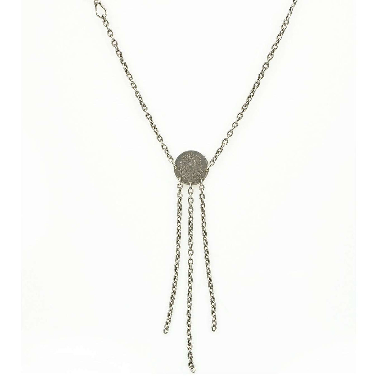 Bohemian Chains of Silver Necklace