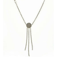 Bohemian Chains of Silver Necklace