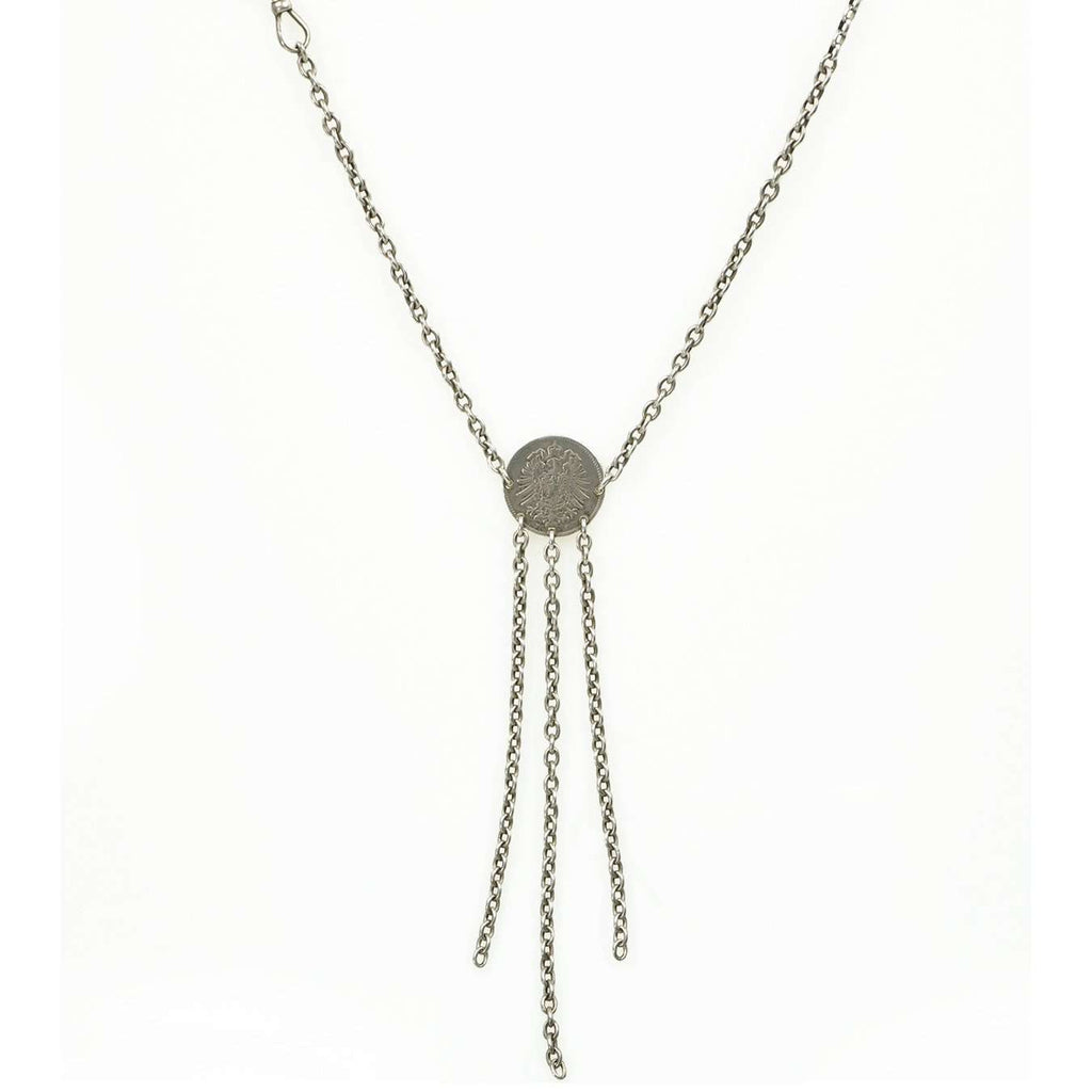 Bohemian Chains of Silver Necklace