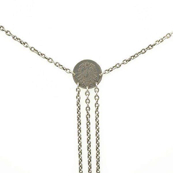 Bohemian Chains of Silver Necklace