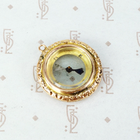 Antique 9ct Rose Gold Compass