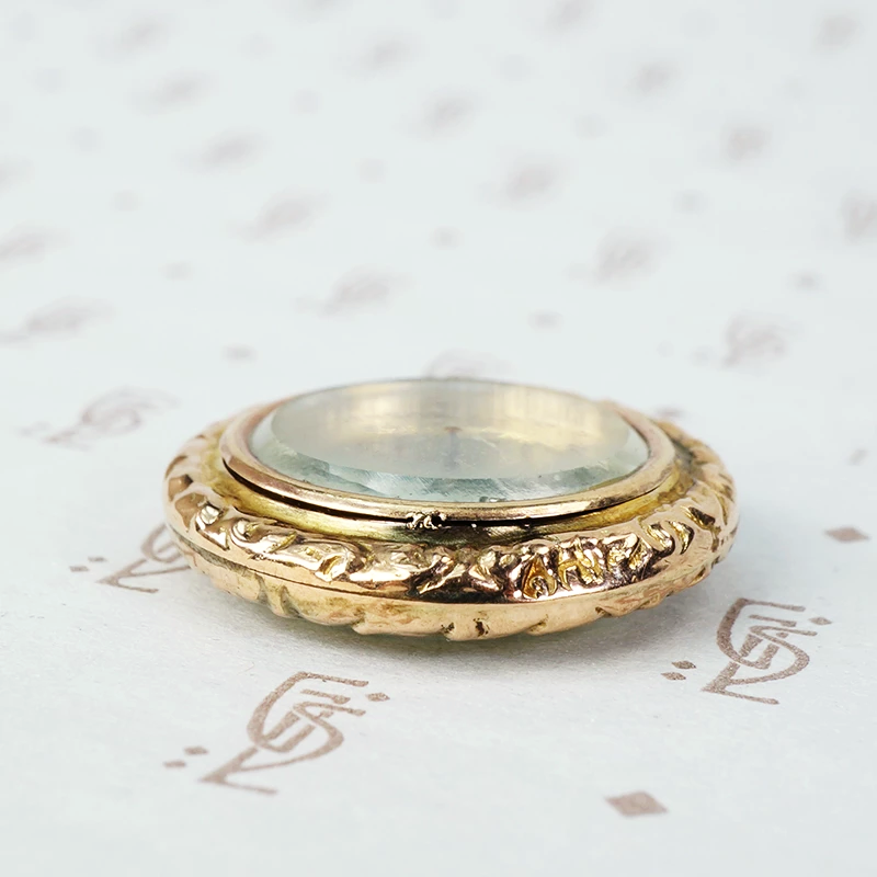 Antique 9ct Rose Gold Compass