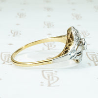 Lovely Rose Cut Diamond Edwardian Ring