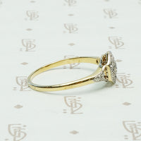 The Compass Rose Vintage Diamond Ring