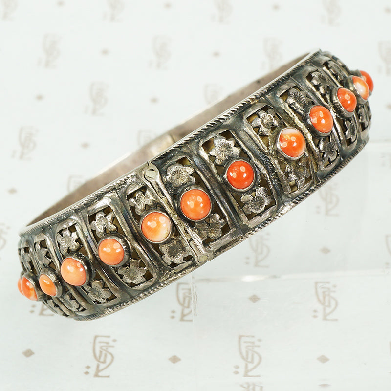 Exquisite Chinese Silver Bangle