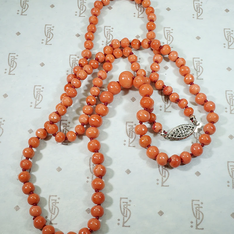 Graduated Antique Organic Beads with Rich Color