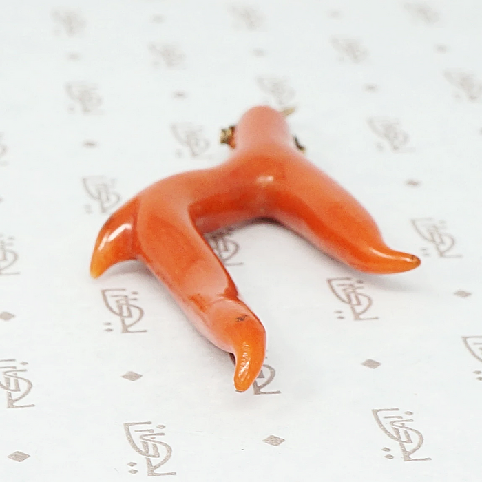natural antique coral branch