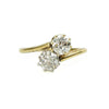 Antique Diamond Toi et Moi Engagement Ring