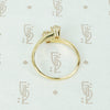 Antique Crossover Old Mine Cut Diamond Ring