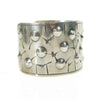 Modernist Silver Cuff Bracelet By Ed Levin