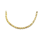 19th c.15k Gold Link Bracelet set wit Rubies and Diamonds