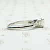 Stunning Yellow Cushion Cut Diamond Engagement Ring