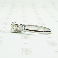 Stunning Yellow Cushion Cut Diamond Engagement Ring