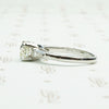 Stunning Yellow Cushion Cut Diamond Engagement Ring