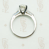 Stunning Yellow Cushion Cut Diamond Engagement Ring