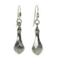 Early Victorian Cut Steel Ear Drops