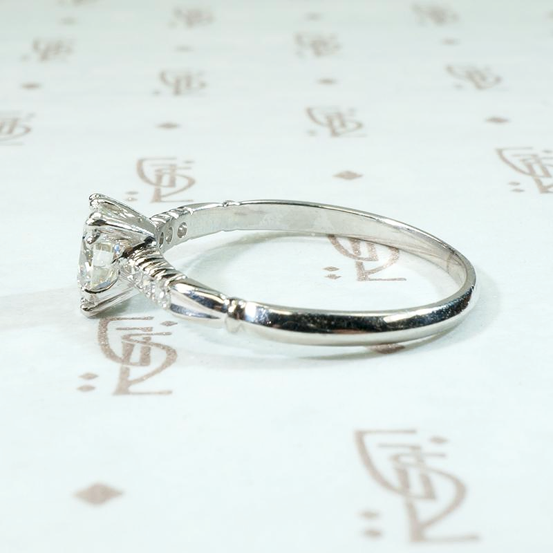 Exceptional Diamond Engagement Ring by Woods