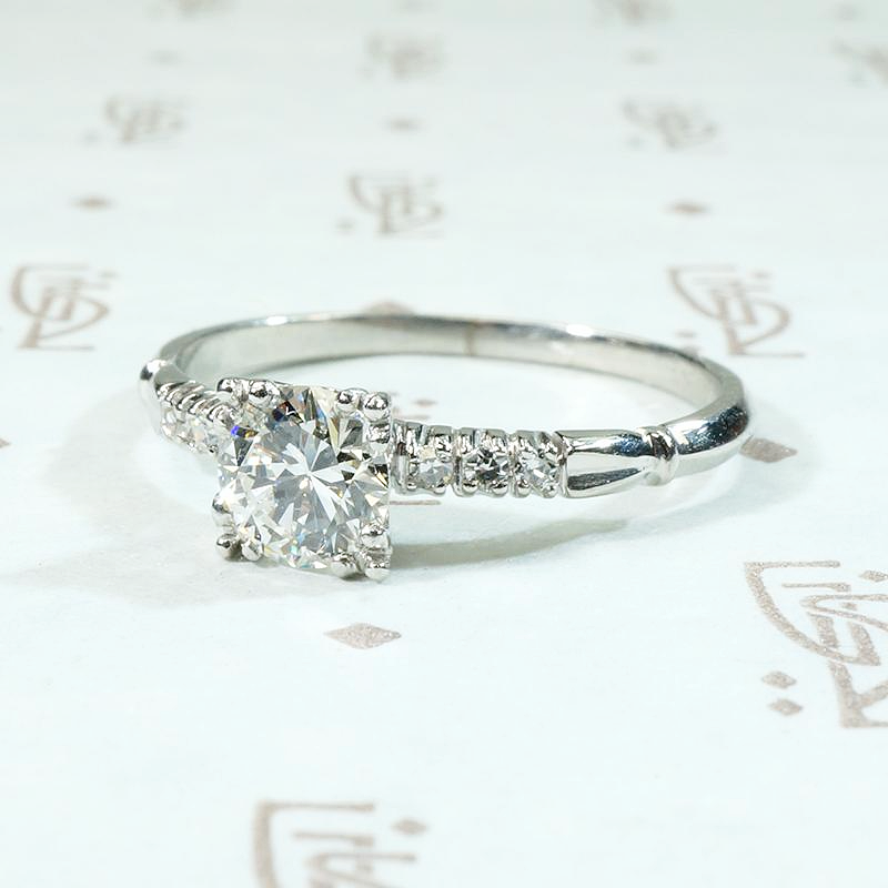 Exceptional Diamond Engagement Ring by Woods
