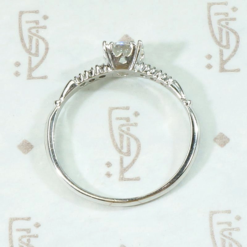 Exceptional Diamond Engagement Ring by Woods