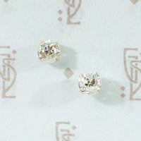 Old Mine Cut Diamond Studs