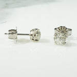 Old Mine Cut Diamond Studs