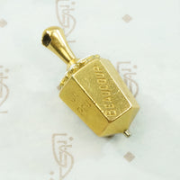 French 18k Gold Daisy Spinner