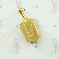 French 18k Gold Daisy Spinner