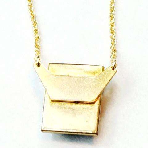 Double Cameo Pendant from the Bits and Pieces Collection