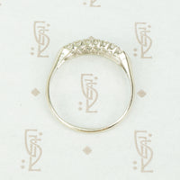 Double Row Diamond Band Circa 1940