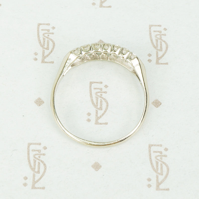 Double Row Diamond Band Circa 1940