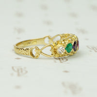 Dearest an Acrostic Ring from London