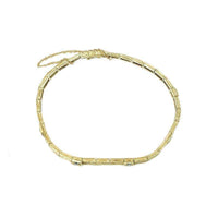 Vintage 1920s Bracelet Yellow Gold and Montana Sapphires