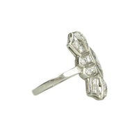 Platinum Art Deco Diamond Ring