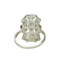 Platinum Art Deco Diamond Ring
