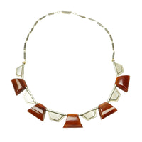 Stunning European Art Deco Galalaith Necklace