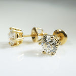 OEC 2ctw Diamond Stud Earrings