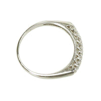 Lovely 1940's Platinum and Diamond Weding Band